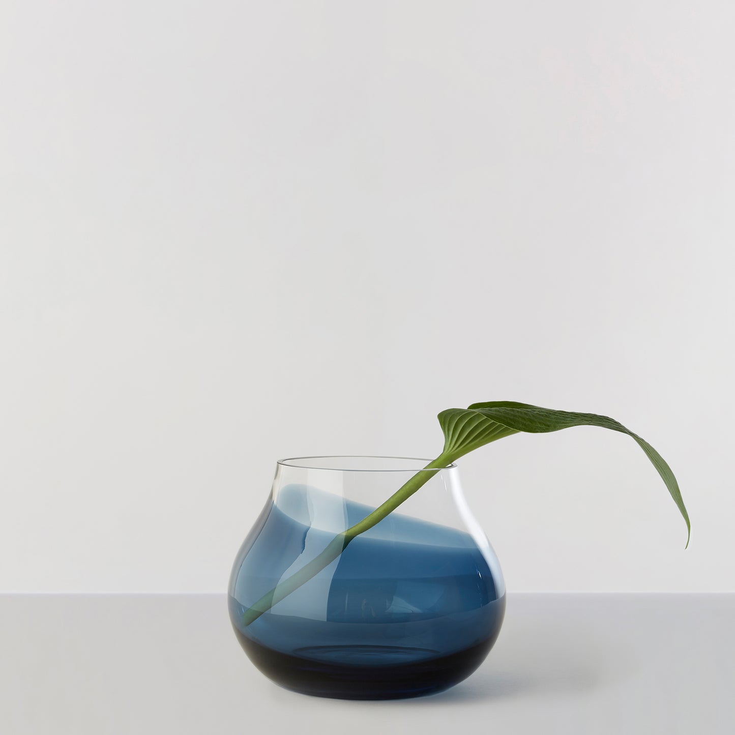 Flower Vase no. 23 - Indigo blue