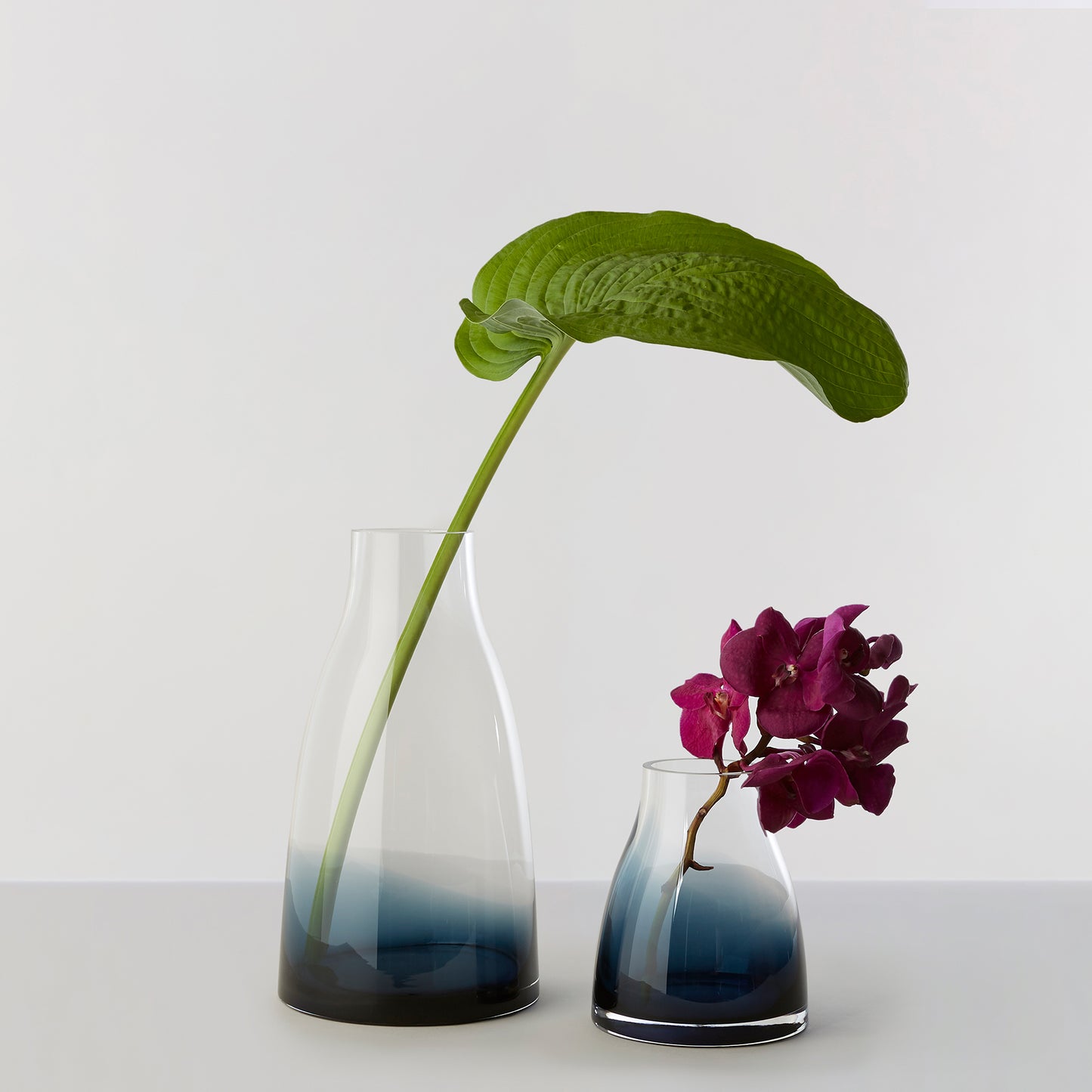 Flower Vase no. 3 - Indigo blue