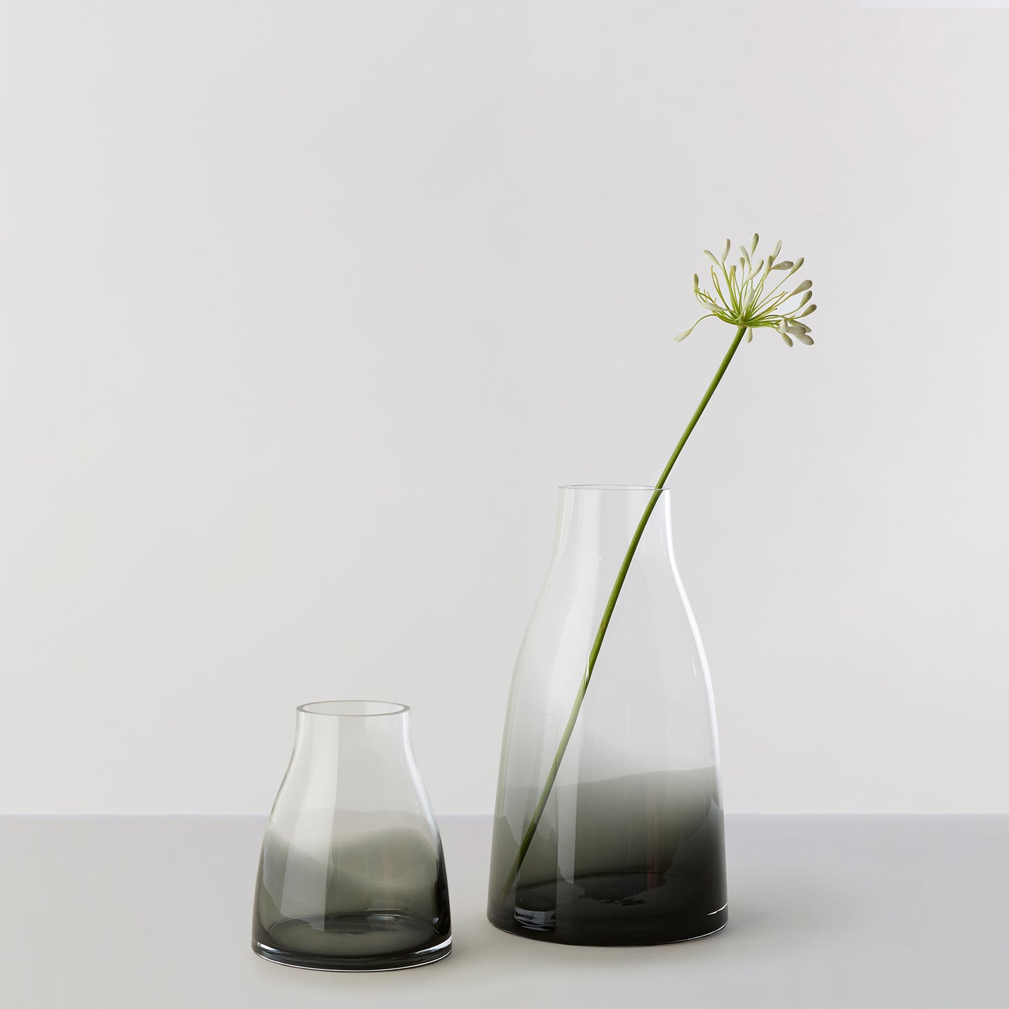 Flower Vase no. 3 - Smoked grey