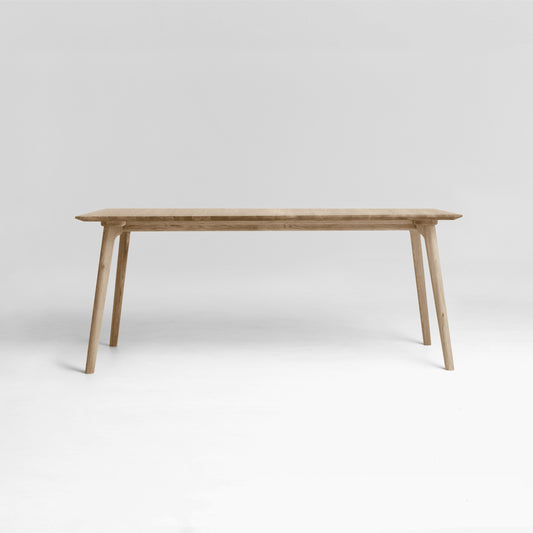 Salon Table - 180 x 90 cm, Sæbebehandlet Egetræ
